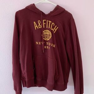 maroon hoodie